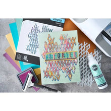 Load image into Gallery viewer, Sizzix Multi-Level Embossing Folder Grid Graph by Seth Apter (667020)
