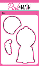 Load image into Gallery viewer, Pink &amp; Main Gumballs Stamp &amp; Matching Die set PM0590
