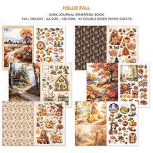 Load image into Gallery viewer, Ciao Bella Hello Fall Junk Journal & Ephemera Book A4 32/Pkg (CBB013)
