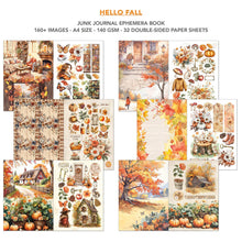 Load image into Gallery viewer, Ciao Bella Hello Fall Junk Journal & Ephemera Book A4 32/Pkg (CBB013)