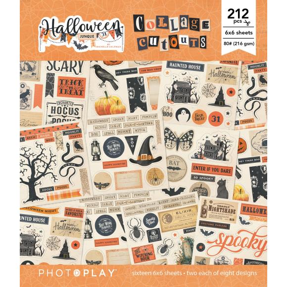 Photoplay Paper Halloween Junque Collage Cut Outs (HAJ5088)