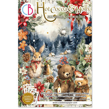 Load image into Gallery viewer, Ciao Bella Hot Cocoa and Holly Junk Journal & Ephemera Book A4 32/Pkg (CBB015)