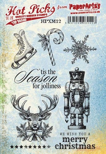 PaperArtsy Stamp Set Hot Picks  (HPXM12)