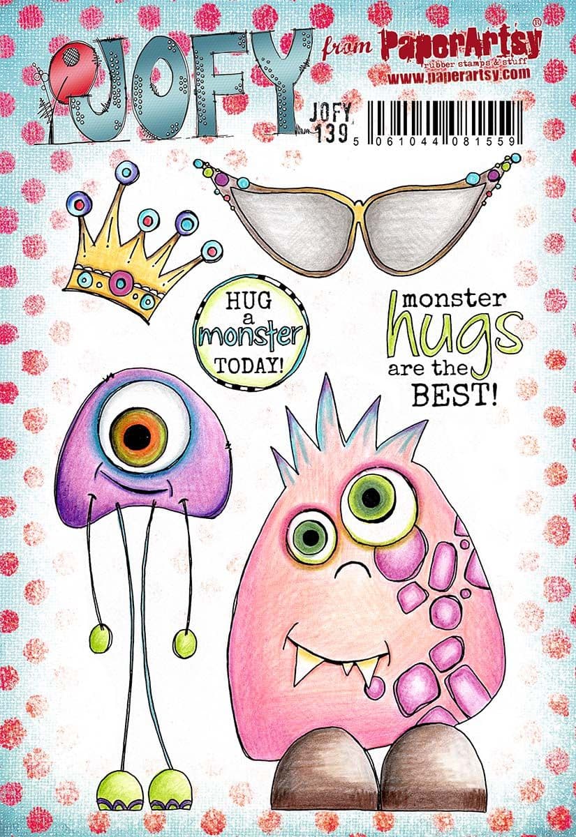PaperArtsy Rubber Stamp Set designed by Jo Firth-Young (JOFY139)