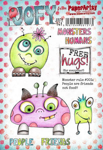 PaperArtsy Rubber Stamp Set designed by Jo Firth-Young (JOFY141)