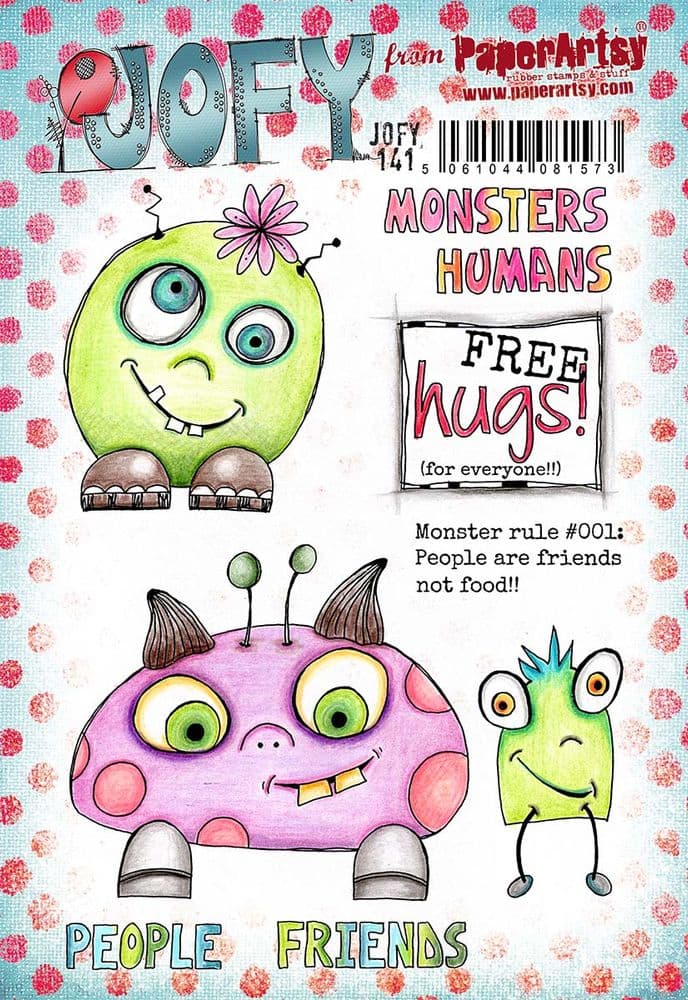 PaperArtsy Rubber Stamp Set designed by Jo Firth-Young (JOFY141)
