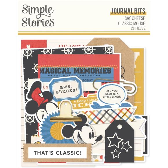 Simple Stories  Say Cheese Classic Mouse Journal Pieces (23419)
