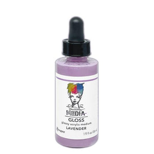 Dina Wakley Media Gloss Lavender 2oz