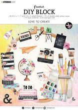 Load image into Gallery viewer, Studio Light Block Paper Pad - Epemera and Paper (SL-ES-DCB16 )
