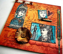 Load image into Gallery viewer, PaperArtsy Rubber Stamp Set Ladies Boot designed by Lynne Perrella (LPC027)