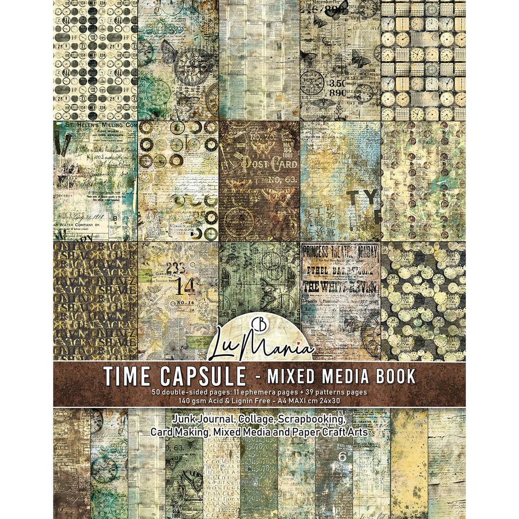 Ciao Bella Mixed Media Book Time Capsule A4 Maxi (MA001)