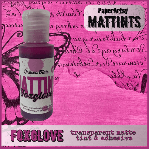 PaperArtsy Fresco Finish  Acrylics Mattint Foxglove (MT18)