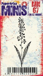 Paper Artsy Minis Red Rubber Stamp on EZ Mount  (MN67)