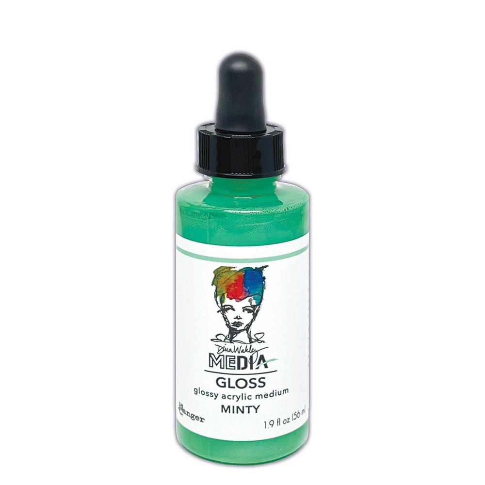 Dina Wakley Media Gloss Minty 2oz (MDO89308)
