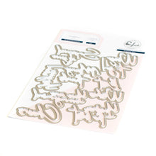 Load image into Gallery viewer, Pinkfresh Studio Hot Foil Plate + Die Modern Scripted Sentiments (152122 / 152022)