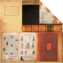 Load image into Gallery viewer, Kaisercraft In the Attic Collection 12x12 Scrapbook Paper Suitcase (P1089)