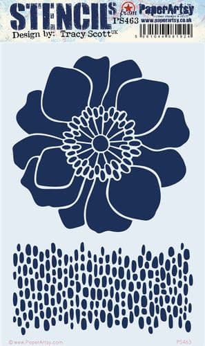Paper Artsy Stencil  designed by Tracy Scott (PS463)