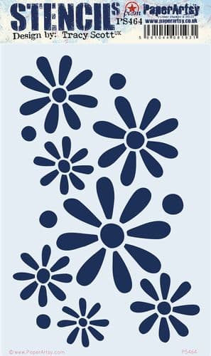 Paper Artsy Stencil  designed by Tracy Scott (PS464)