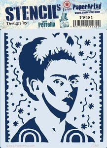 PaperArtsy Stencil Lynne Perrella (PS481)