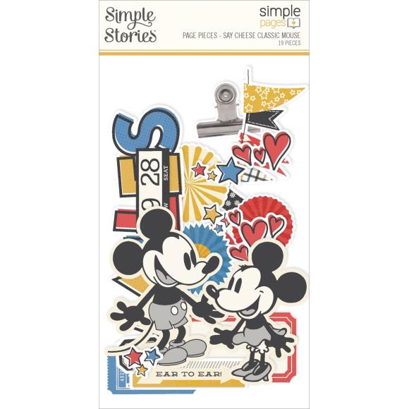Simple Stories  Say Cheese Classic Mouse Page Pieces (23428)