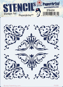 PaperArtsy Stencil   designed by Paperartsy (PS458)
