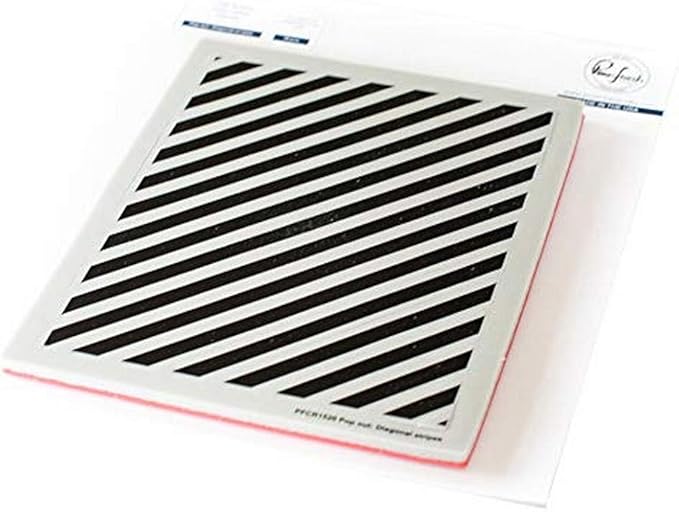 Pinkfresh Studio Stamp Diagonal Stripes (PFCR1520)