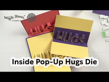 Load and play video in Gallery viewer, Waffle Flower Inside Pop-Up Hugs Die (421385)