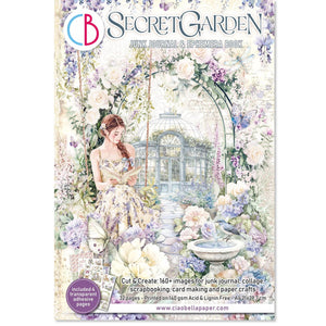 Ciao Bella -Secret Garden Junk Journal & Ephemera Book A4 32/Pkg (CBB007)