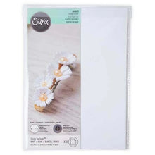 Load image into Gallery viewer, Sizzix Surfacez Shrink Plastic - 8 1/2" x 11" White 10 Pack (664678)