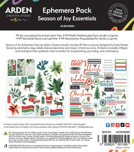 Arden Creative Studio Season of Joy Ephemera
