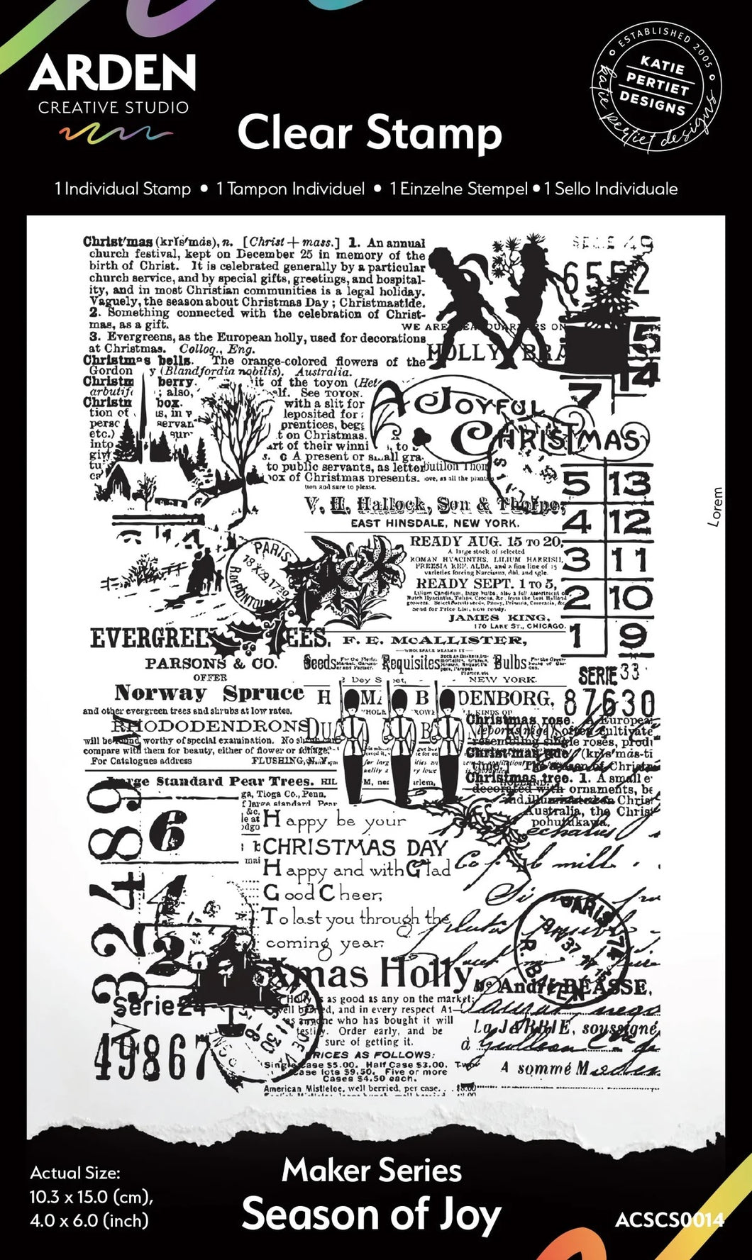 Arden Creative Studio Season of Joy Stamp Set