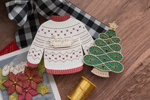 Load image into Gallery viewer, Spellbinders Paper Arts Cutting Dies Stitched Christmas Sweater (S7-237)