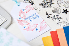 Load image into Gallery viewer, Sizzix Clear Stamp Set Seas the Day (666668)