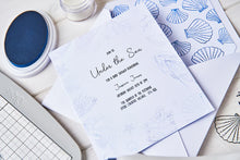 Load image into Gallery viewer, Sizzix Clear Stamp Set Ocean Elements (666669)