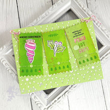 Load image into Gallery viewer, Pinkfresh Studio Stamp, Stencil and Die - Festive Tickets
