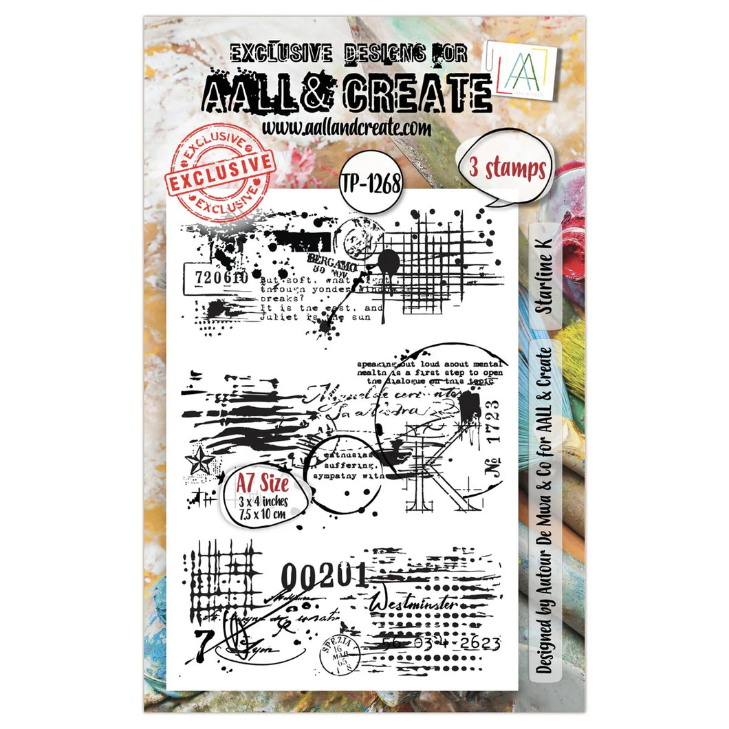 AALL and Create A7 Stamp Set - Starline K (TP-1268)