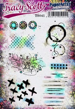 Load image into Gallery viewer, PaperArtsy Rubber Stamp Set Marks by Tracy Scott Stamp (TS041)