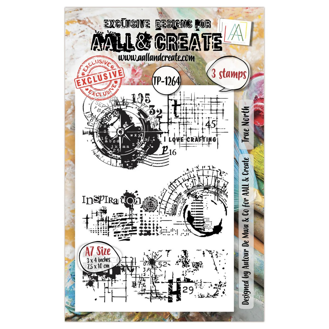 AALL and Create A7 Stamp Set - True North (TP-1264)
