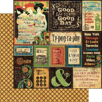 Graphic 45 - Typography  Collection  (4500766)