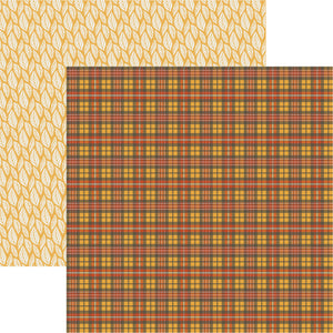 Reminisce Autumn Vibes Collection 12x12 Scrapbook Paper Autumn Vibes (VIB-001)