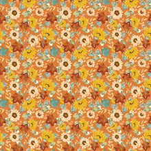 Load image into Gallery viewer, Reminisce Autumn Vibes Collection 12x12 Scrapbook Paper Autumn Flowers (VIB-003)