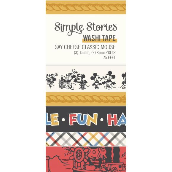 Simple Stories  Say Cheese Classic Mouse Washi Tape (23427)