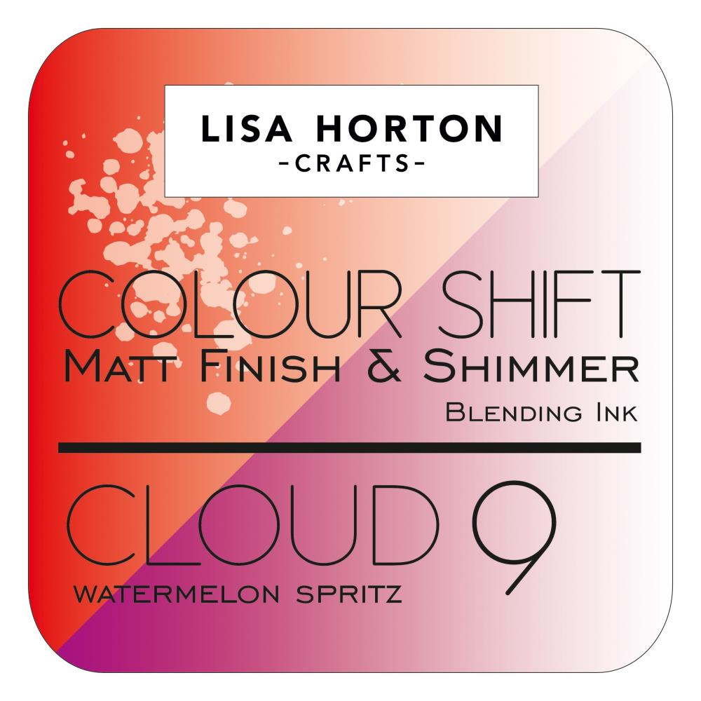 Lisa Horton Crafts Cloud 9 Color Shift Ink Pad Watermelon Spritz (LHCIP197)