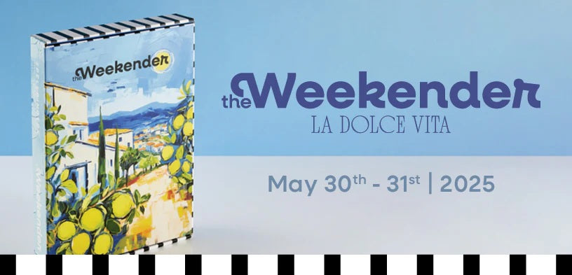 The Weekender Craft Kit & Virtual Retreat with Spellbinders