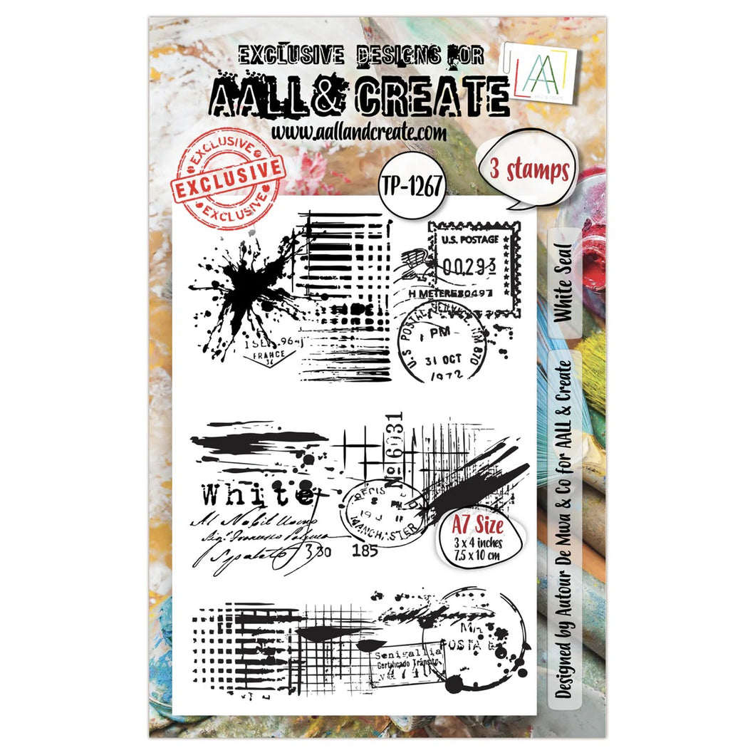 AALL and Create A7 Stamp Set - White Seal (TP-1267)