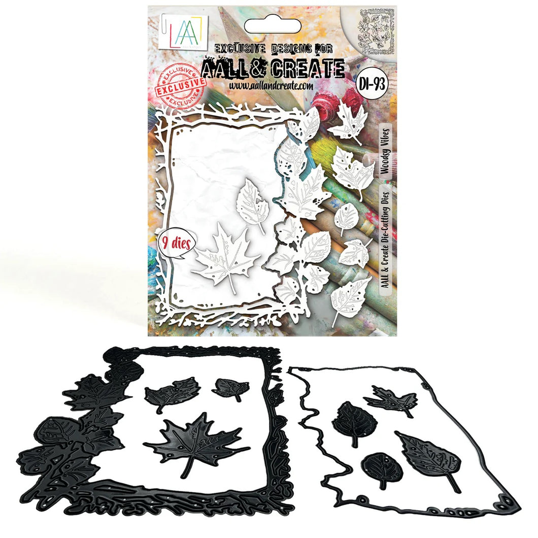 AALL and Create - Die-Cutting Die Set - Woodsy Vibes (Di-093)