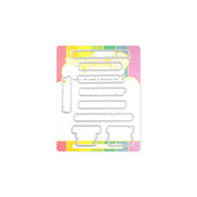 Load image into Gallery viewer, Waffle Flower Elegant Christmas Die + Stamp Set
