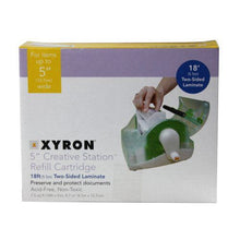 Load image into Gallery viewer, Xyron 5" Creative Station Refill Cartridge Two-Sided Laminate (DL1601-18)