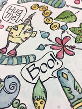 Load image into Gallery viewer, PaperArtsy Stamp Set Hug Me! by Elena Zinski (ZA12)