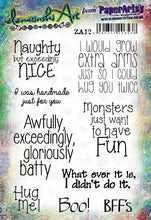 Load image into Gallery viewer, PaperArtsy Stamp Set Hug Me! by Elena Zinski (ZA12)